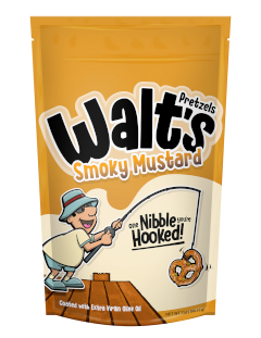 Walts Smoky Mustard Bag Front